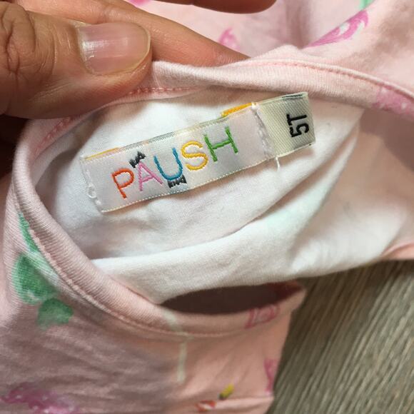 PAUSH Candy Pink One piece 5T - Picture 6 of 7